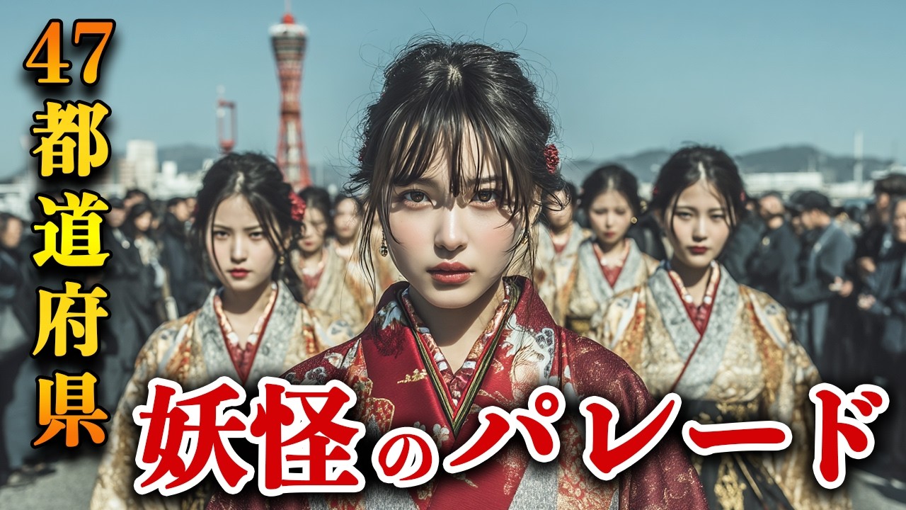 【超リアル】全国47都道府県妖怪パレード！日本伝説の怪異たち