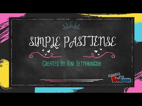 SIMPLE PAST TENSE | Penjelasan singkat dan mudah dipahami dalam bahasa Indonesia