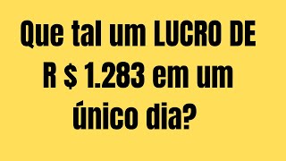 Robô Fórmula Trader   batendo a meta com o robô formula trader