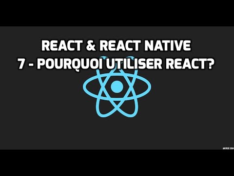 Formation React React Native 7 Pourquoi utiliser React