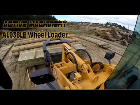 Active Machinery Wheel Loader in operation AL938LE