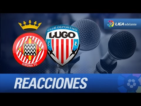 Rueda de prensa de Machín tras el Girona FC (1-1) CD Lugo