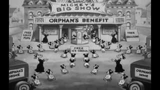 Mickey Mouse - Orphan's Benefit - Première version (1934)