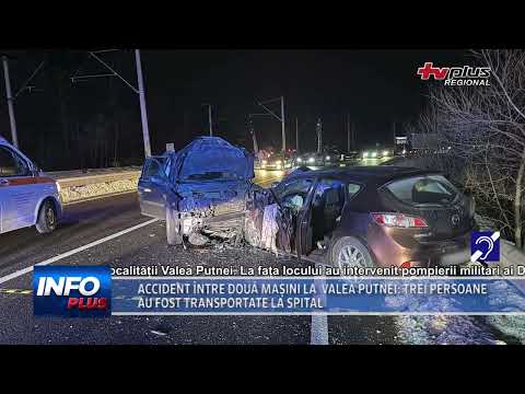 ACCIDENT INTRE DOUA MASINI LA VALEA PUTNEI TREI PERSOANE AU FOST TRANSPORTATE LA SPITAL