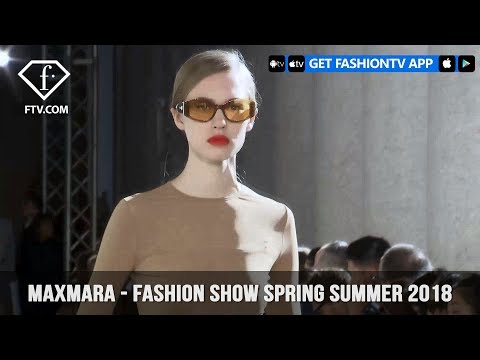 MaxMara Spring/Summer 2018 Collection Fashion Show Milan Fashion Week  | FashionTV | FTV
