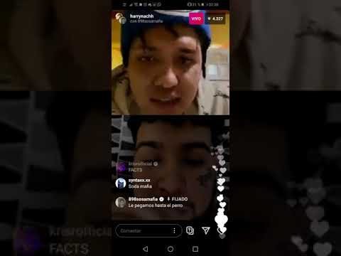 harry nach con julianno sosa en vivo tirando la pela