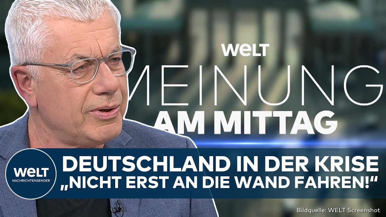 MEINE MEINUNG: Radikale Wende? Deutschland in tiefer Krise! Heftige Warnung an Union und SPD