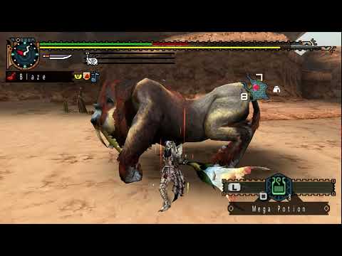 [MHFU] 022 Copper Blangonga vs Hunting Horn (G Rank, Restricted)