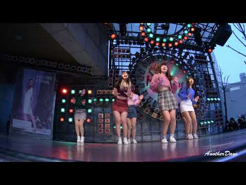 180121 오버스텝(OverStep) 밀리오레 Heart Shaker 커버댄스 직캠(Fancam) - FishEye