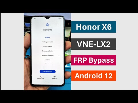 Huawei Honor X6 FRP Bypass