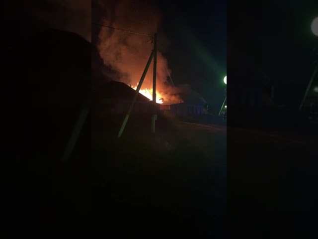 Пожар в Тетюшах
