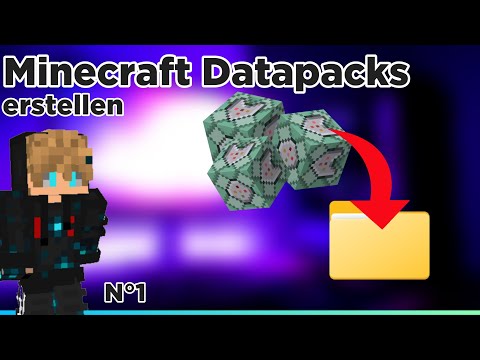 qrafty - DATAPACKS erstellen Tutorial // Minecraft datapack, functions N°1