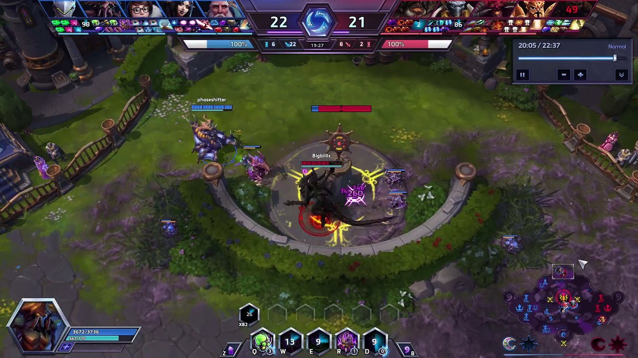 Heroes of the Storm: The Butcher (Auto Attack Build)