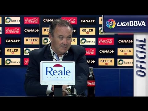Rueda de Prensa | Press Conference de JIM tras el Real Sociedad (1-0) Real Valladolid - HD