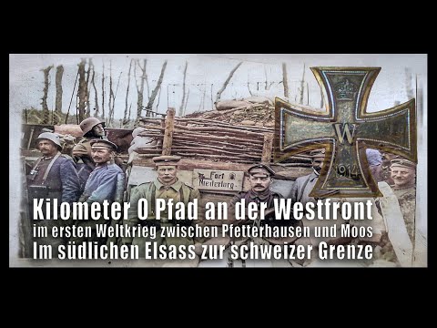 Kilometer 0 im Ersten Weltkrieg . Der Rundweg an der Französisch Schweizer Grenze #ww1 #weltkrieg