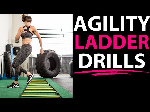 30 Agility Ladder Drills - Beginner, Intermediate and Advanced Variations
