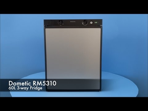 Dometic RM5310 Fridge with black vent covers - Image 2