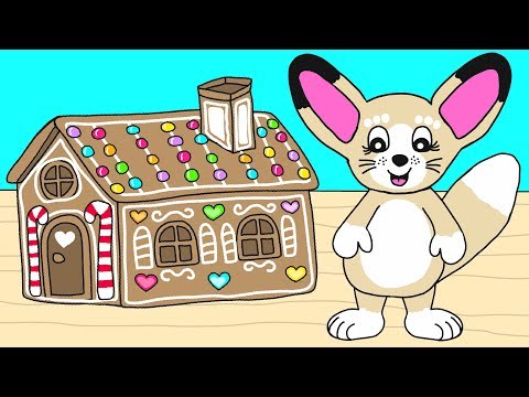 Pukkins julkalender del 8 - Baka roligt pepparkakshus för barn