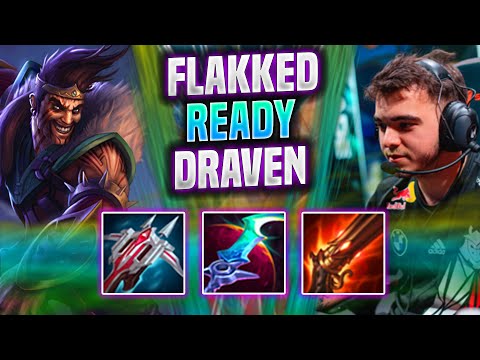FLAKKED IS READY TO PLAY DRAVEN! - G2 Flakked Plays Draven ADC vs Lucian! | Season 2022
