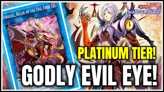 PLATINUM TIER WITH GODLY EVIL EYE! ULTIMATE COUNTER TO ALL META [Yu-Gi-Oh! Master Duel]