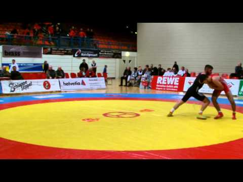 66kg Gr röm Oguzhan Celik vs Meiko Bauer Teil2