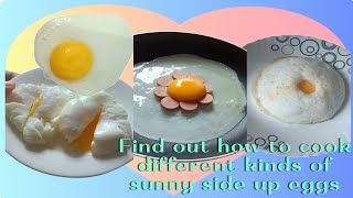 HOW TO COOK EASY SUNNY SIDE UP EGGS | QUICK AND HEALTHY RECIPE | MAMI AUBREY