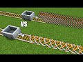 Testing Illegal Minecart Rail Techniques