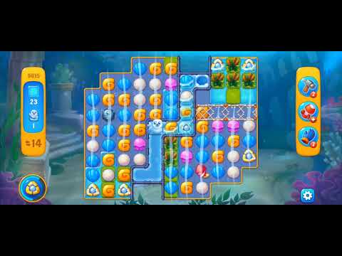 Fishdom Easy Level 9615 (with ingame lightning and bomb boosters) @choraelmin