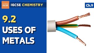IGCSE Chemistry - Uses of metals (9.2)