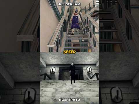 Nosferatu vs Ice Scream Who is powerful #nosferatu #icescream #rod #horror #gaming #viral #shorts