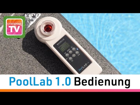 SO bedienst du den Pooltester PoolLab 1.0