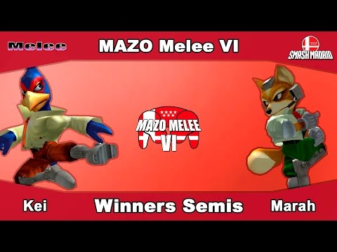 Melee [MAZO Melee VI] Kei (Falco) vs Marah (Fox) Winners Semis