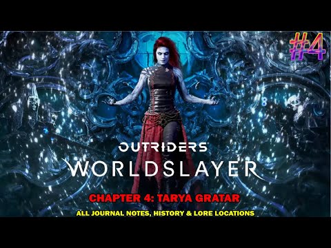 Outriders World Slayer walkthrough #4 - Tarya Grata Shards - All history & lores locations