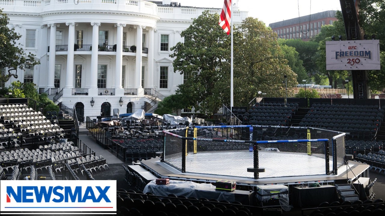 See how the White House was transformed for UFC Freedom 250 | Bianca Across the Nation