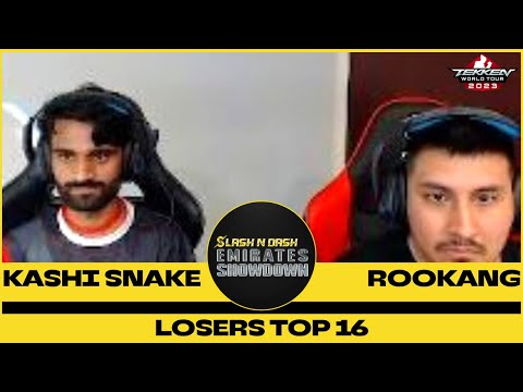Kashi Snake vs Rookang Top 16 Losers - Tekken 7 | Slash N Dash Emirates Showdown 2023 #slashndash