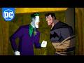 Harley Quinn The Joker Unmasks Batman Super Scenes DC