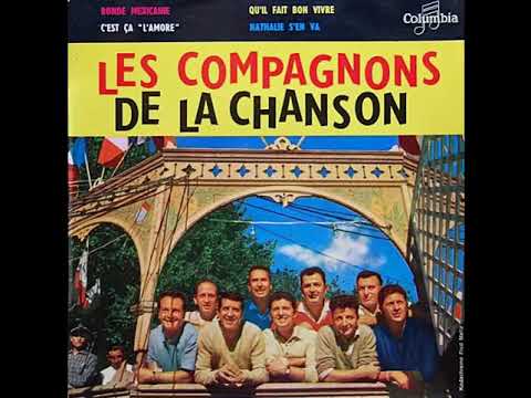 Les compagnons de la chanson - EP stéréo Columbia ESRF 1234  (1960)