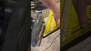 How to make a 45 degrees cut  #shorts