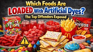 From Cereal to Candy: Mapping the Rainbow of Fake Food Colors