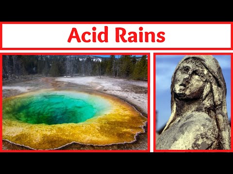 MOST DANGEROUS RAINS THAT KILL PEOPLE AND ENVIRONMENT-ACID RAINS