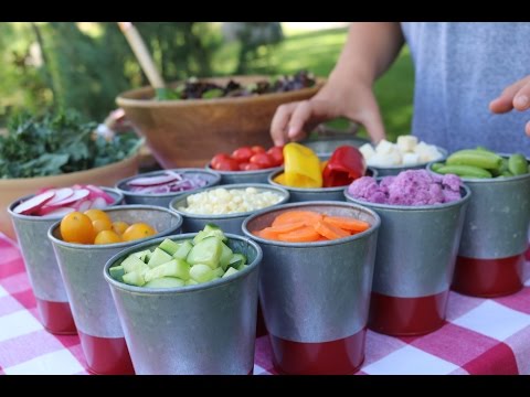 The Flexible Chef | 4 Steps To The Best Salad Bar Ever