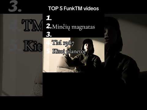 TOP 5 FunkTM video clips #1987 #rap #hiphop #funktm #mog #klaipeda