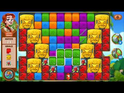 Lost Island Blast Adventure Level 2044 NO BOOSTERS - A S GAMING ✔️