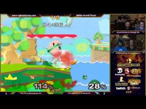 STR - Plup & CRS.Hungrybox Vs. SS | Colbol & C9 Mango - SSBM Grand Finals - Melee