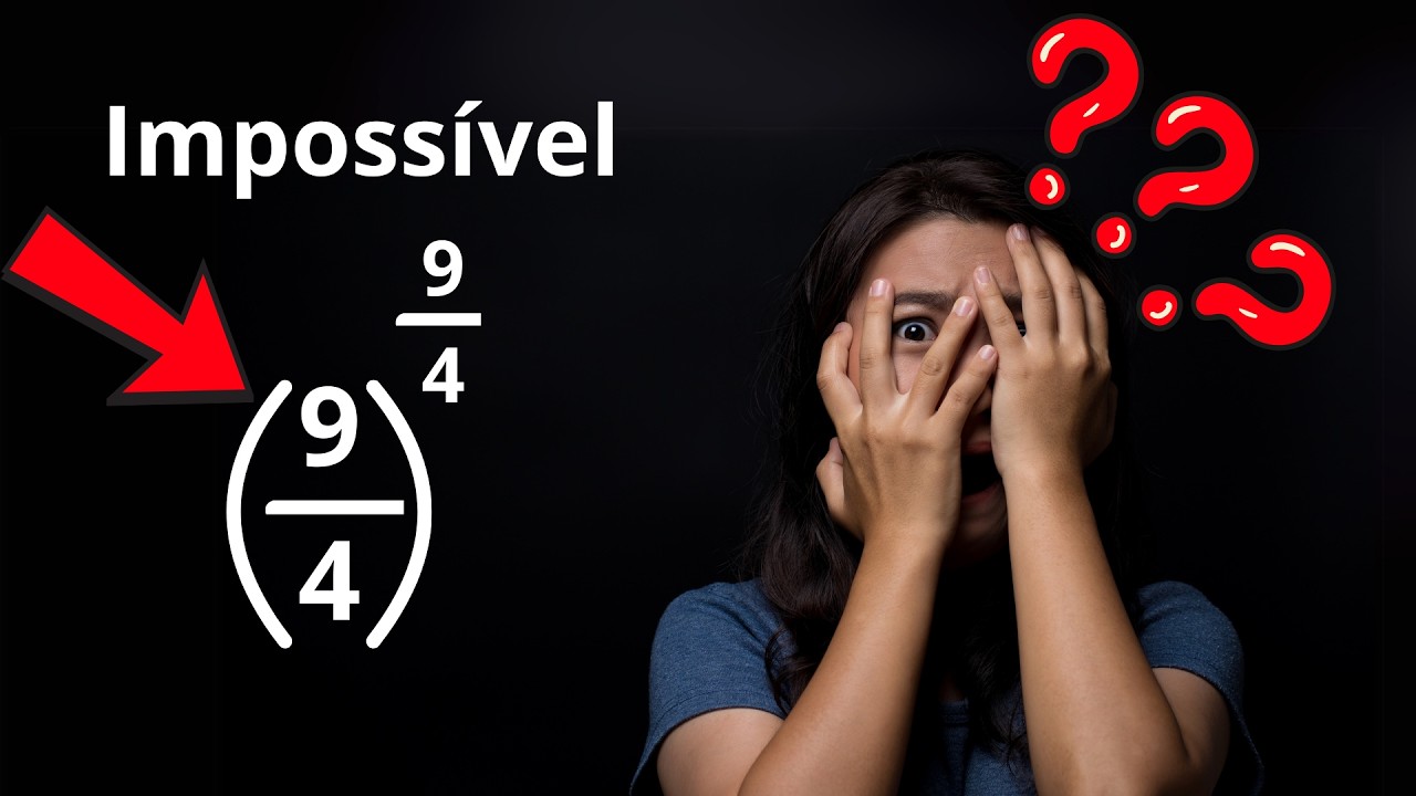 🔥 Exercício para o cérebro! Como Resolver — Potência, Fração e Radiciação