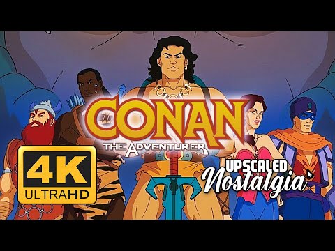 Conan the Adventurer (1992 TV series) Opening & Closing Themes | Remastered 4K Ultra HD Upscale