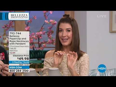 Bellezza – Halsketten mit Büroklammer und Seil in Bronze mit Anhänger