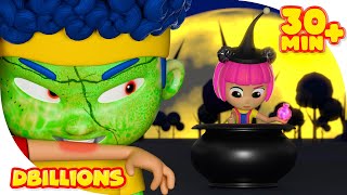 Zombie Dance with Cha-Cha & Friends | Mega Compilation | D Billions Kids Songs