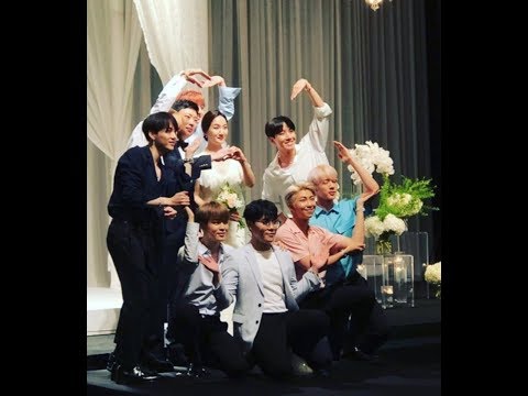 [180720] BTS Attended Manger Hobeom's Wedding! | JIMIN FOCUS |