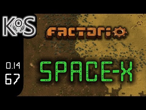 Factorio 0.14 Space-X Mod, Ep 67: MAKING ROCKET PARTS - Let's Play, Gameplay